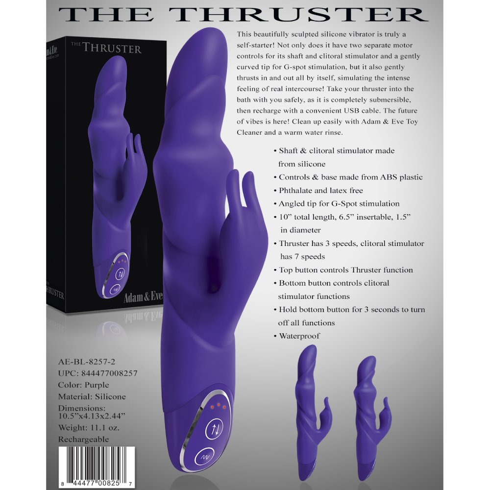 The Thruster vibrator rabbit functii