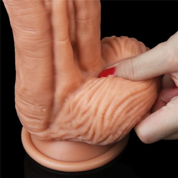 10" Dual-Layered Silicone Nature Cock Exemple