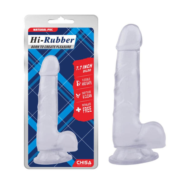 7.7 Inch Dildo-Clear Exemple