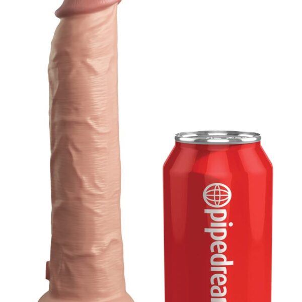 9" Dual Density Silicone Cock Light Exemple