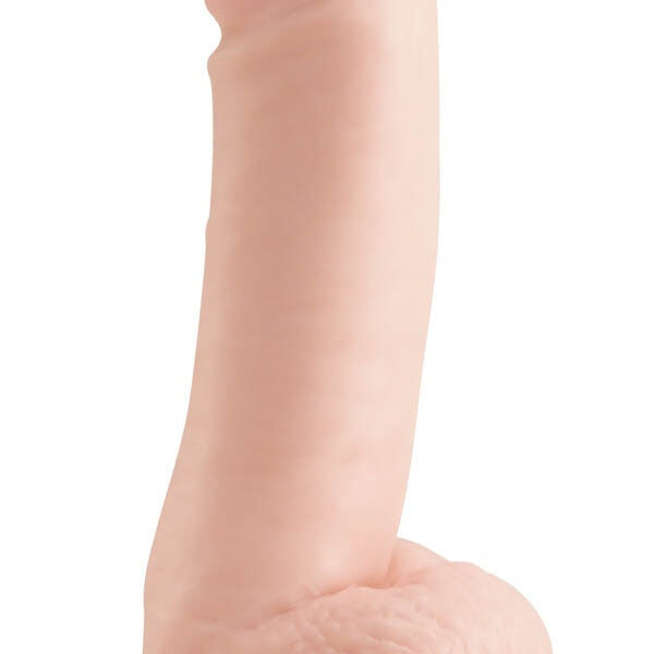 Basix Rubber Works 8 inch Suction Cup Dong - Dildo