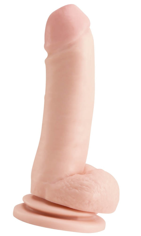 Basix Rubber Works 8 inch Suction Cup Dong - Dildo