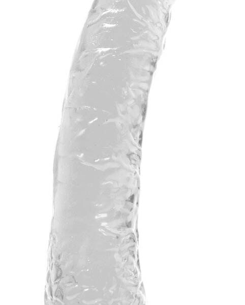 Basix Rubber Works Slim 7 inch Dong Clear - Dildo