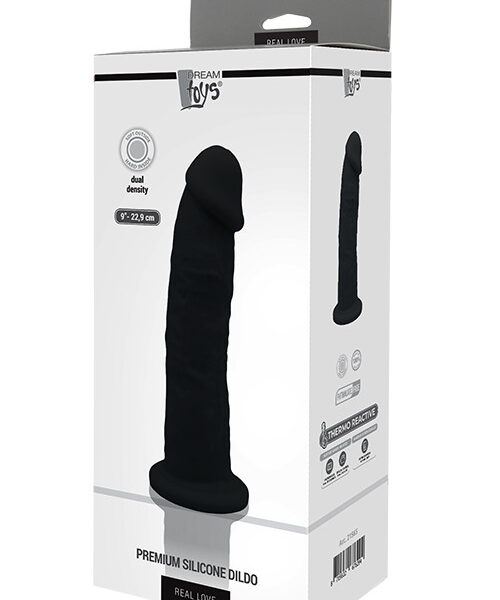 Dream Toys Real Love Dildo 9 inch Black 1 Exemple