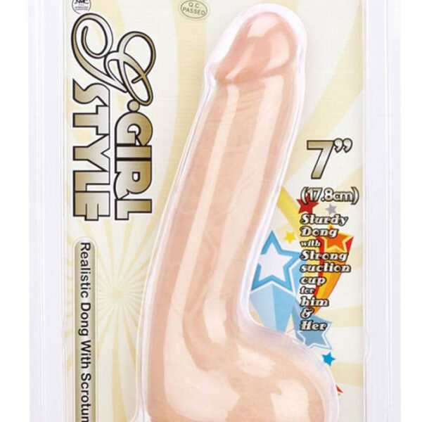 G-Girl Style 7 inch Dong With Suction Cup 1 Exemple