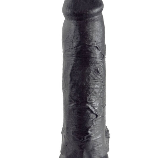 King Cock 12 inch Cock With Balls Black Exemple