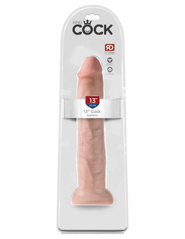 King Cock 13" Cock - Flesh - Dildo