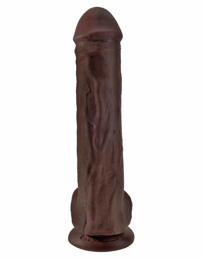 Profil King Cock 13 inch Cock With Balls Brown