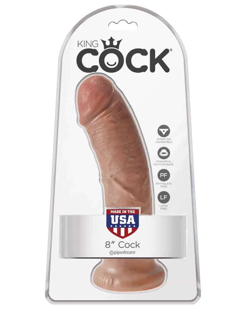 King Cock 8 inch Cock Tan Exemple