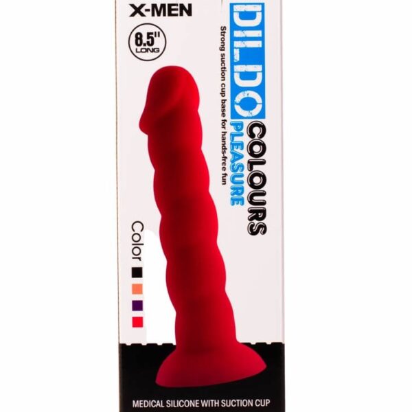 X-MEN 8.5" Dildo Colours Pleasure Flesh 4 - Dildo