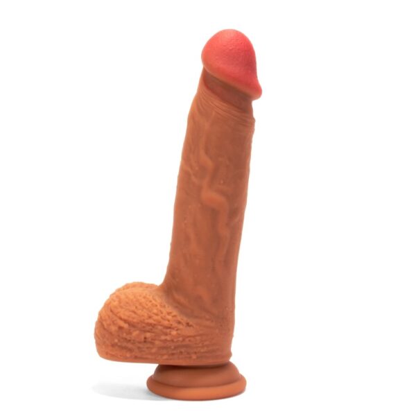 X-MEN 8.8 inch Dual Layered Dildo Brown Exemple