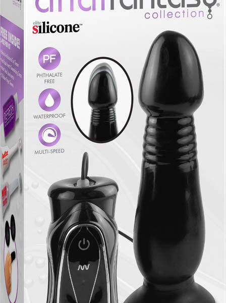 Anal Fantasy Collection Vibrating Thruster Black - Dopuri Anale