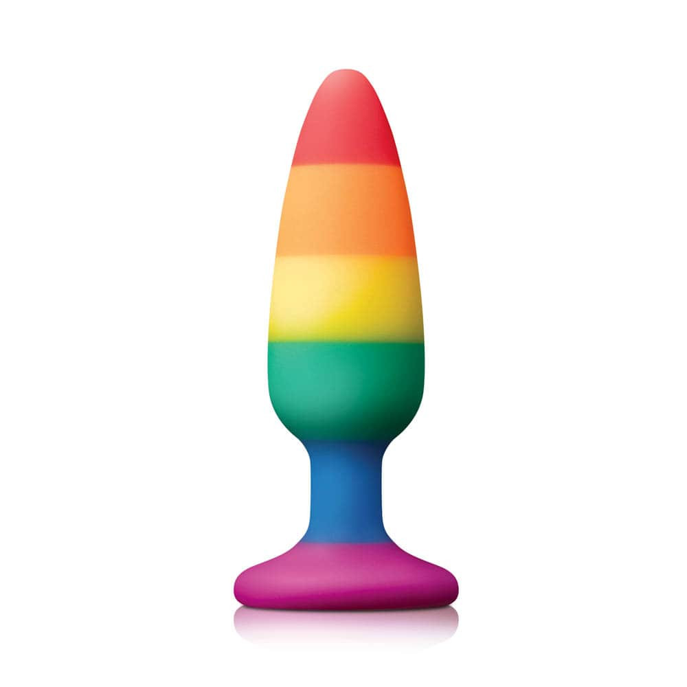 Colours - Pride Edition - Pleasure Plug - Medium -Rainbow Exemple