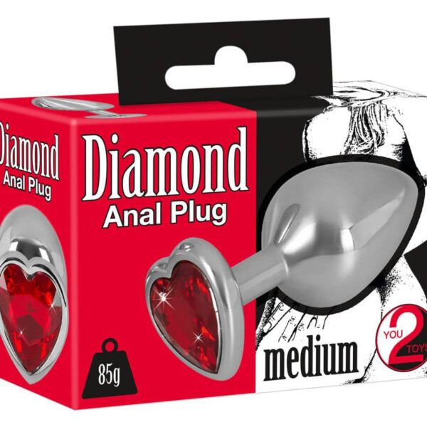 Diamond Butt Plug Medium Exemple