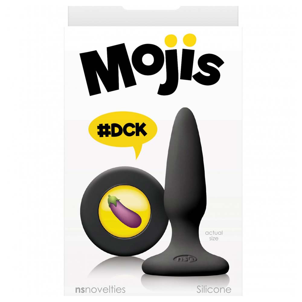 Dop anal Cu Ventuza Moji's -  DCK - Black