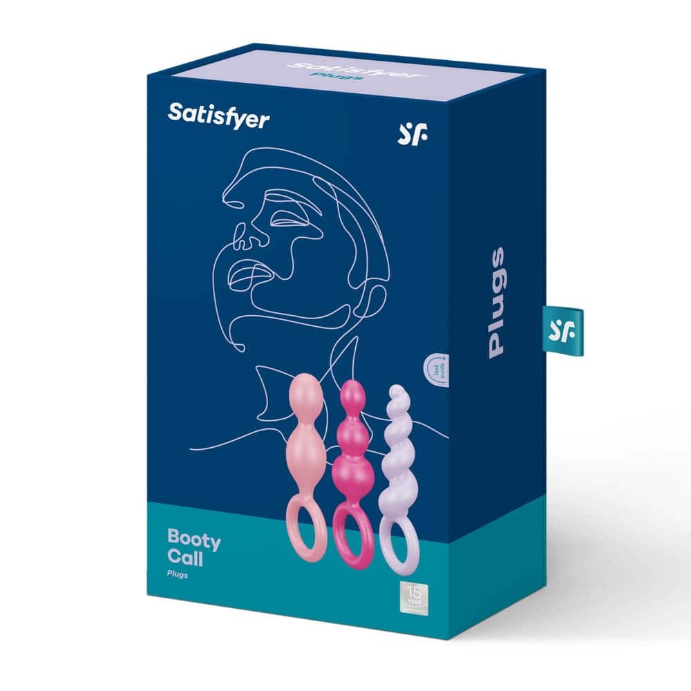 Satisfyer Booty Call (Set of 3) coloured - Dopuri Anale