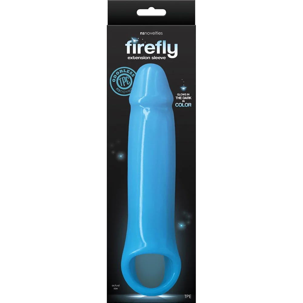 Prelungitor Penis Rezistent La Apă Firefly - Fantasy Extension - LG - Blue