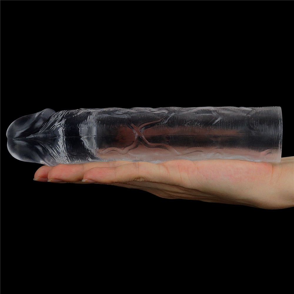 Flawless Clear Penis Sleeve Add 2'' Exemple
