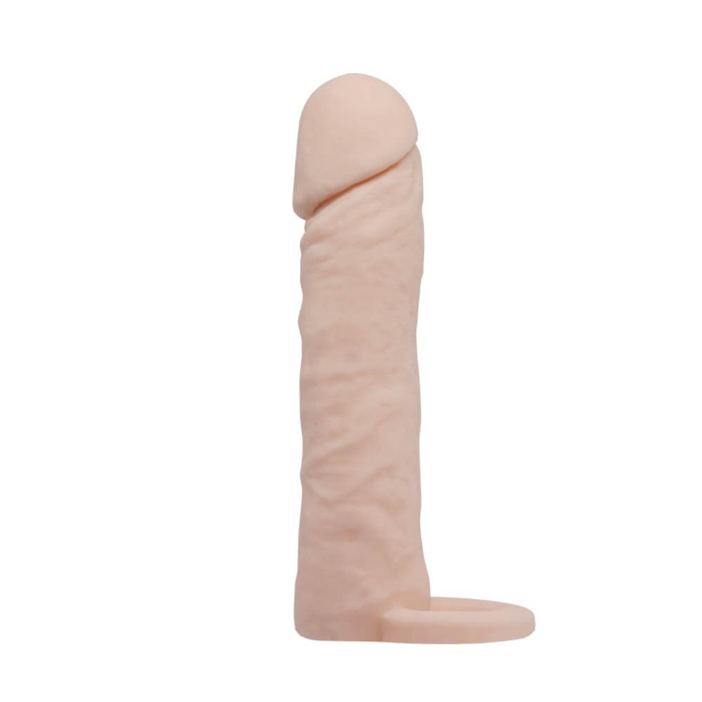 Penis extended sleeve elastic TPR material Exemple