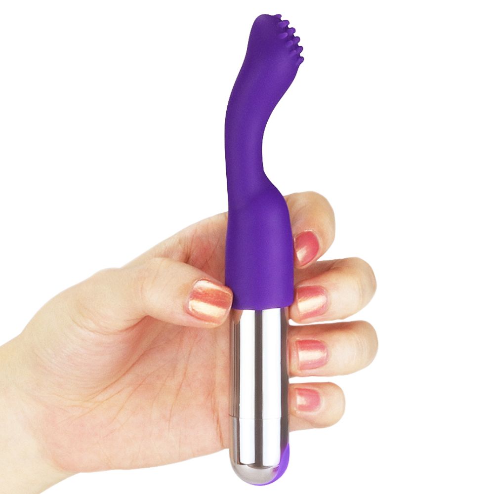 Rechargeable IJOY Versatile Tickler Purple Glonte Vibrator Rezistent La Apă Culoare Violet