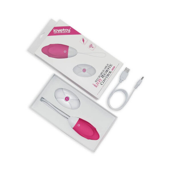 IJOY Wireless Remote Control Rechargeable Egg Pink 1 Exemple