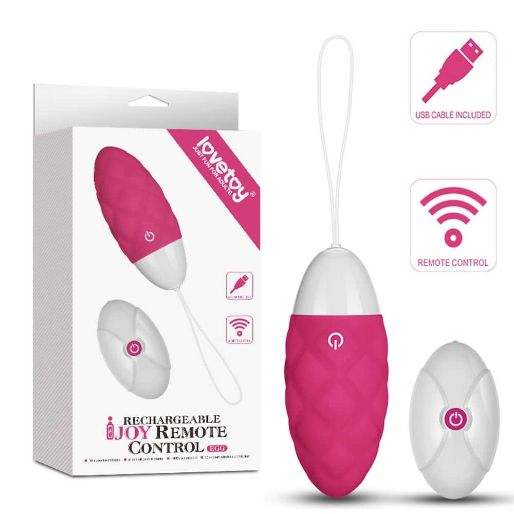 IJOY Wireless Remote Control Rechargeable Egg Pink 2 Exemple