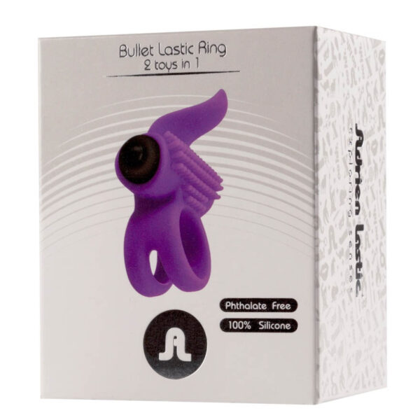 Bullet Lastic Ring Purple - Inele Penis