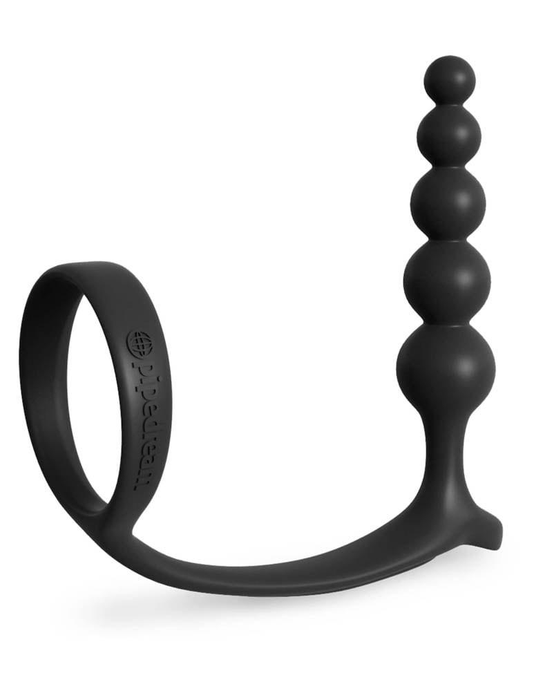 Fetish Fantasy Elite Ball Cinch with Anal Bead - Black Exemple