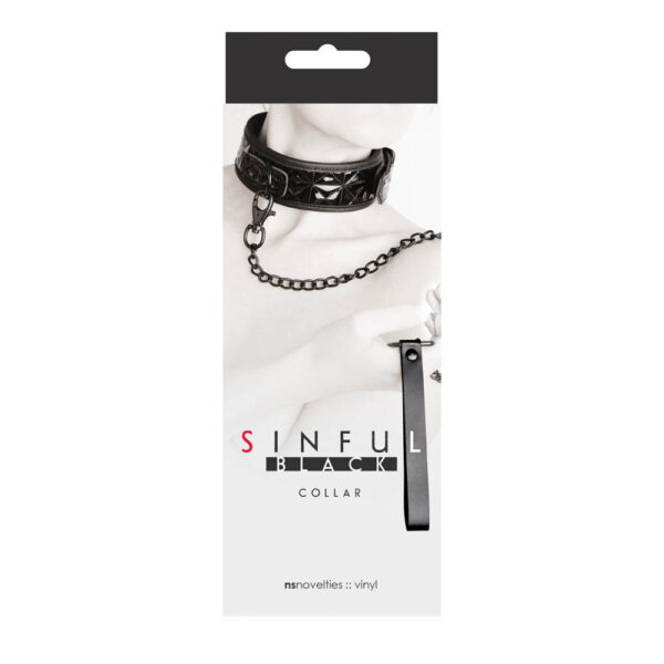 Sinful Collar Black Exemple