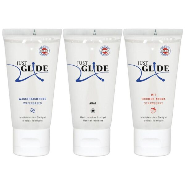 Just Glide 3x200ml Exemple