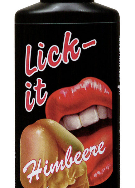 Lick-it Raspbe 100ml - Lubrifianti Pe Baza De Apa