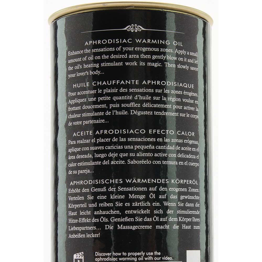 Aphrodisiac Oils-Organica Exotic Green Tea 100 ml Ulei Masaj Efect De Încălzire