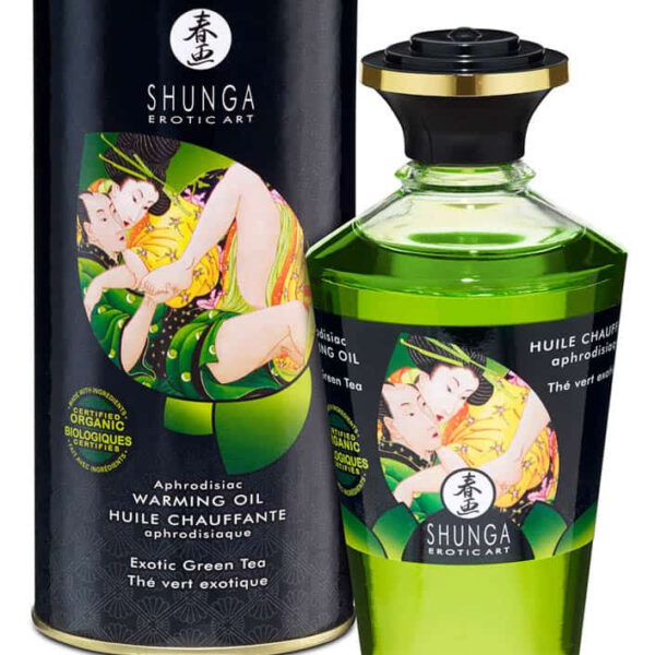 Aphrodisiac Oils-Organica Exotic Green Tea 100 ml - Lumanari Si Uleiuri Masaj