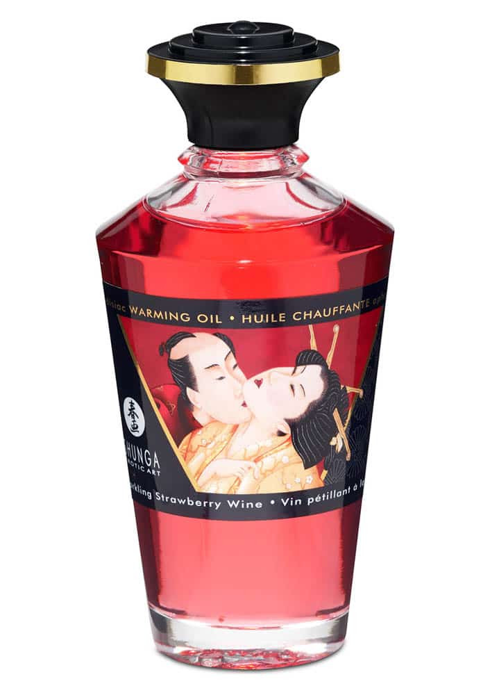 Aphrodisiac Oils Sparkling Strawberry Wine Exemple
