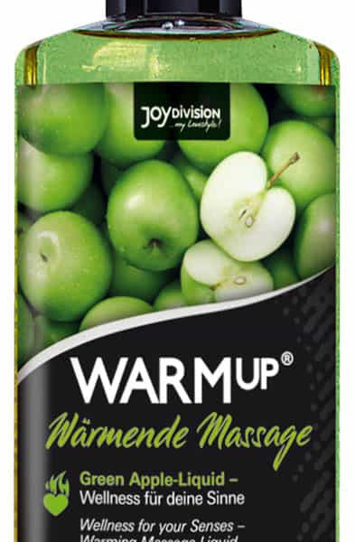 WARMup Green Apple 150 ml - Lumanari Si Uleiuri Masaj