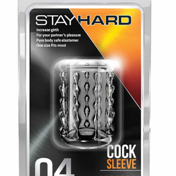 Stay Hard Cock Sleeve 04 Clear - Mansoane Penis