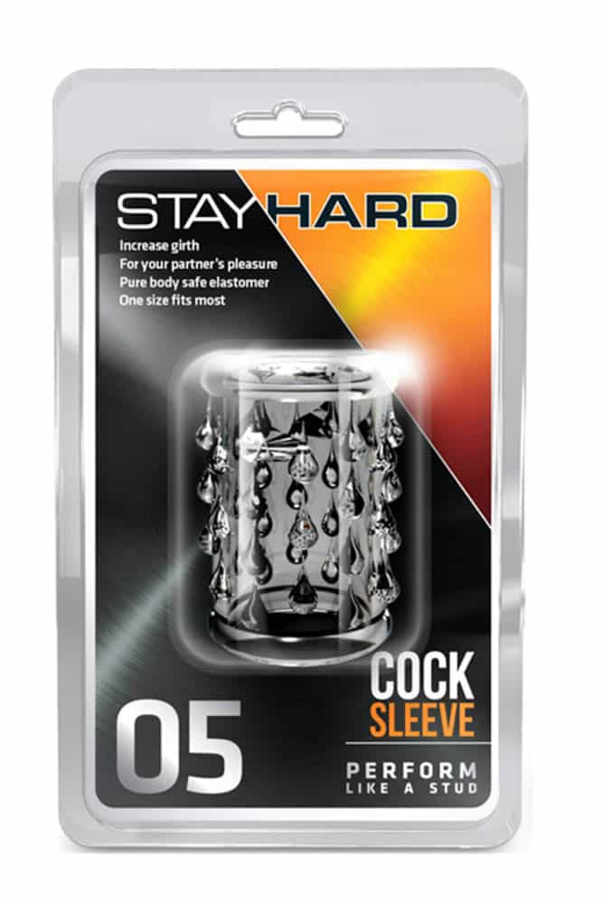 Stay Hard Cock Sleeve 05 Clear - Mansoane Penis
