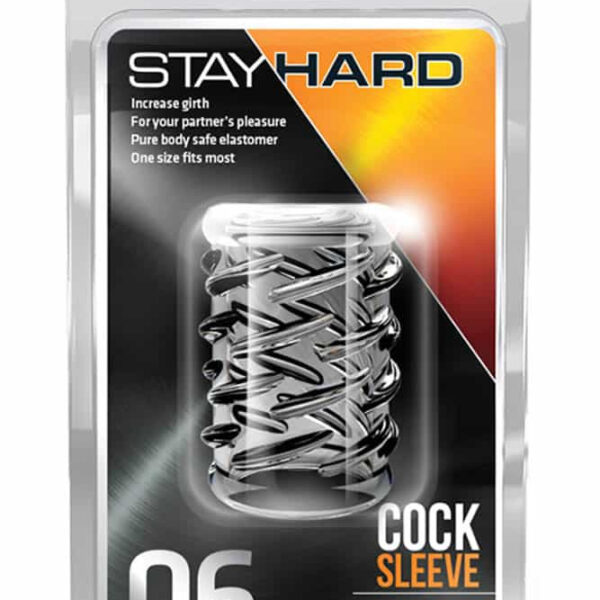 Stay Hard Cock Sleeve 06 Clear Exemple