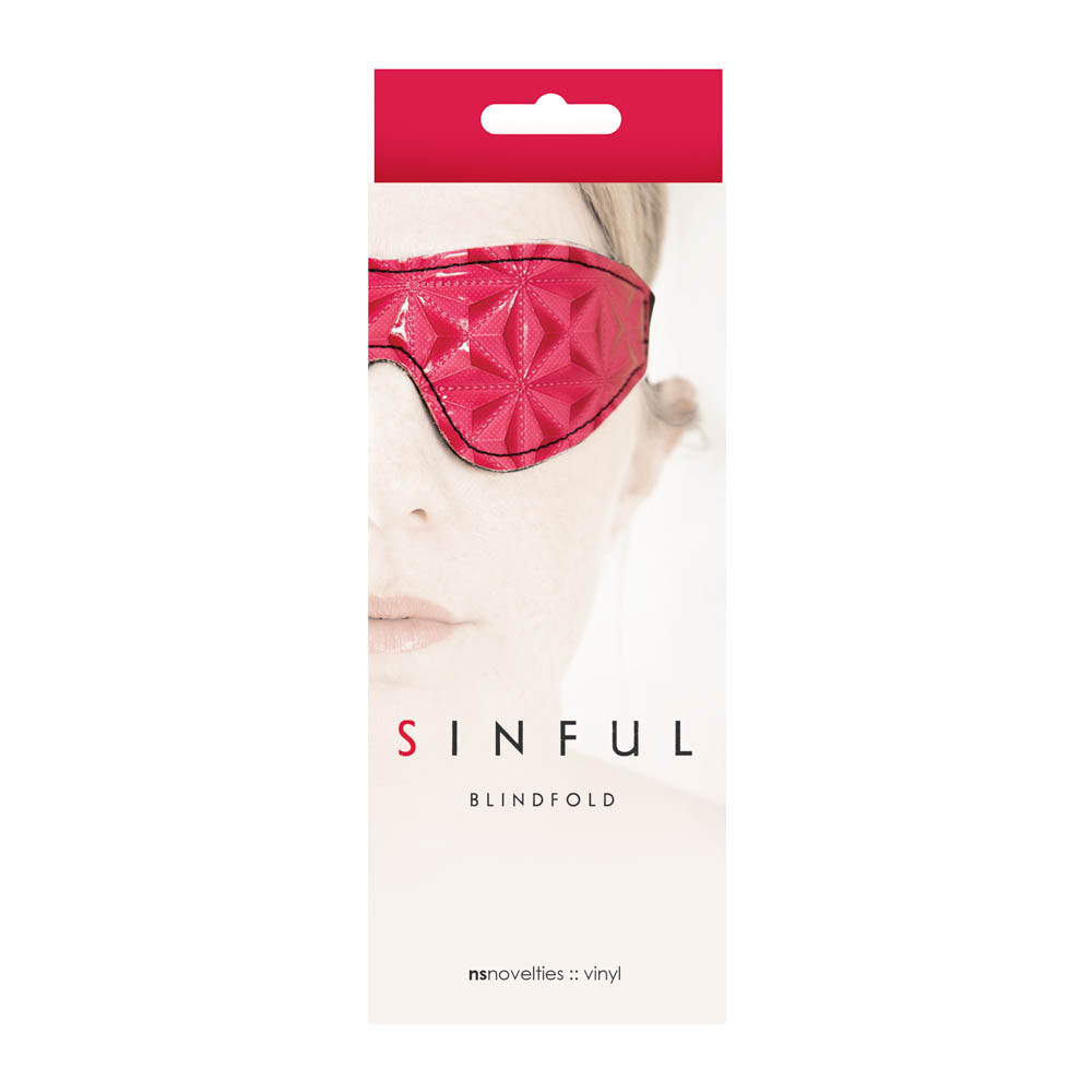 Sinful Blindfold Pink Exemple