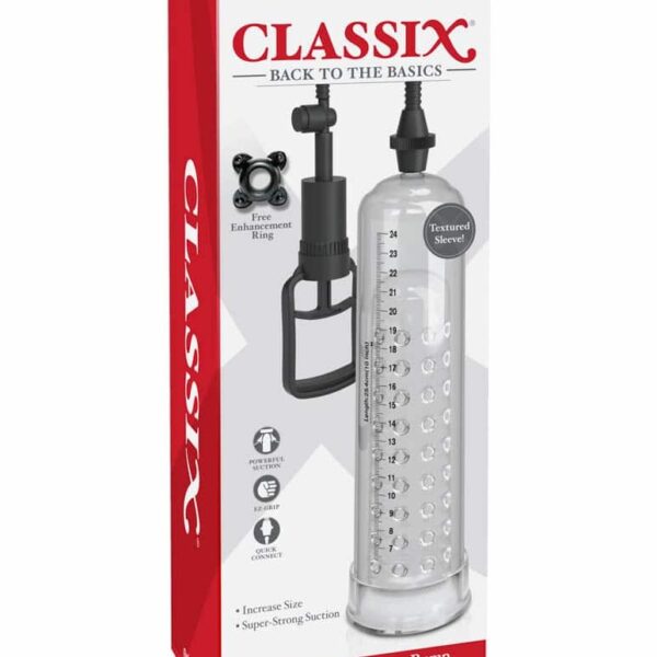 Classix XL Penis Stimulation Pump - Clear Exemple