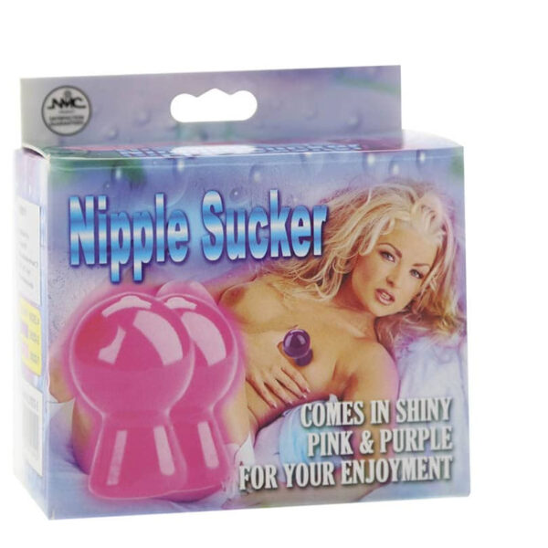 Nipple Sucker Pair in Shiny Purple Exemple
