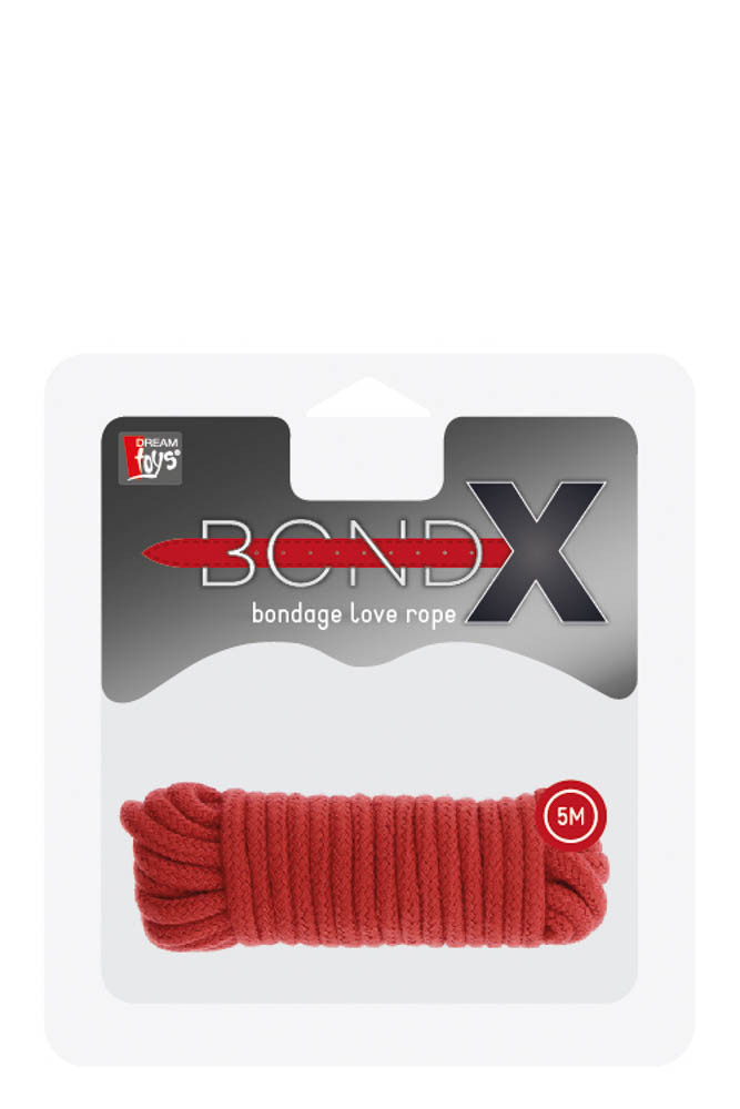Bondx Love Rope 5 m Red Exemple