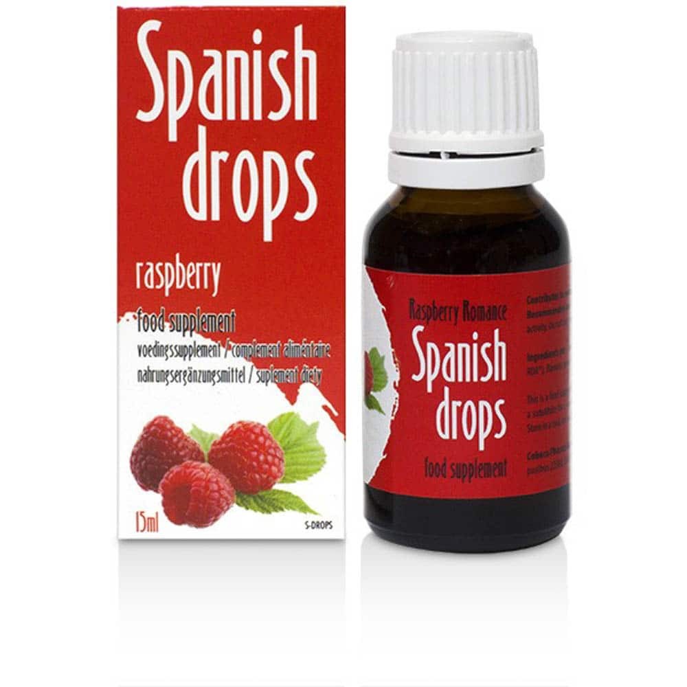 Spanish drops Raspberry - 15 ml - Stimulatoare - Afrodiziace