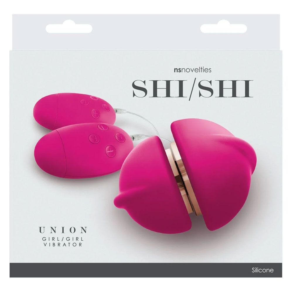 Stimulator Clitoris Rezistent La Apă Shi/Shi Union Girl/Girl Vibe Pink