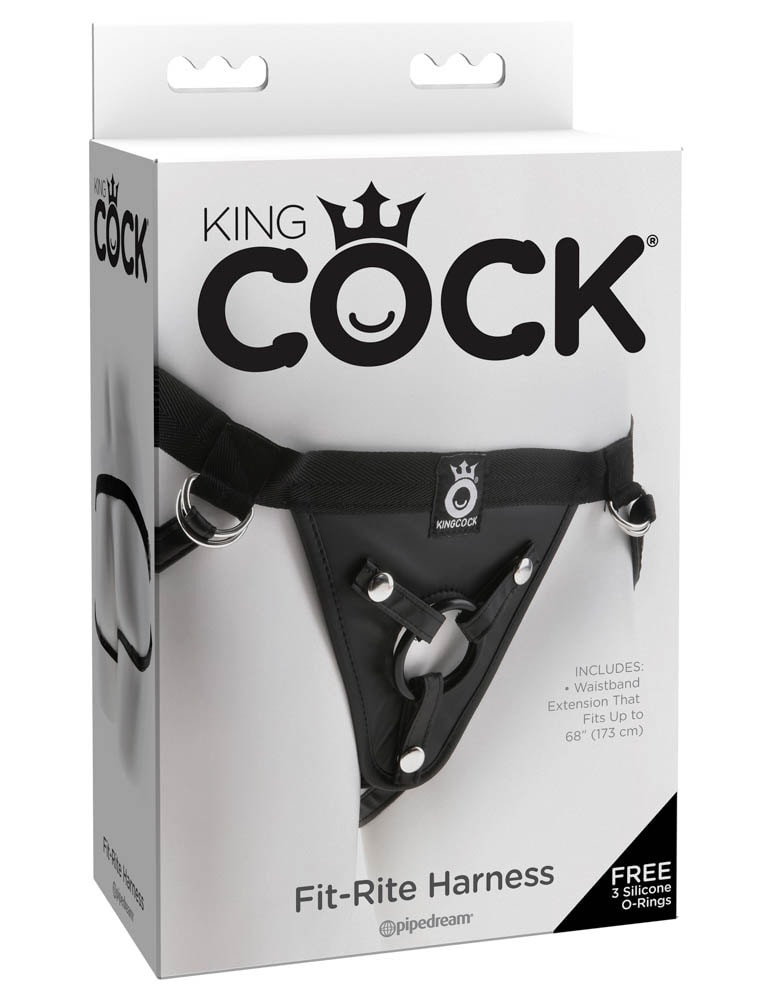 King Cock  Fit Rite Harness Exemple