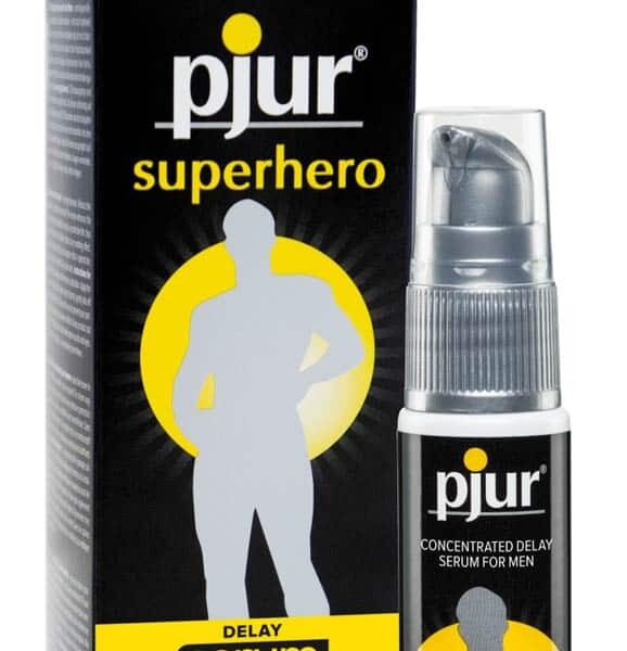 pjur Superhero delay Serum for men - 20 ml - Suplimente Ejaculare Precoce