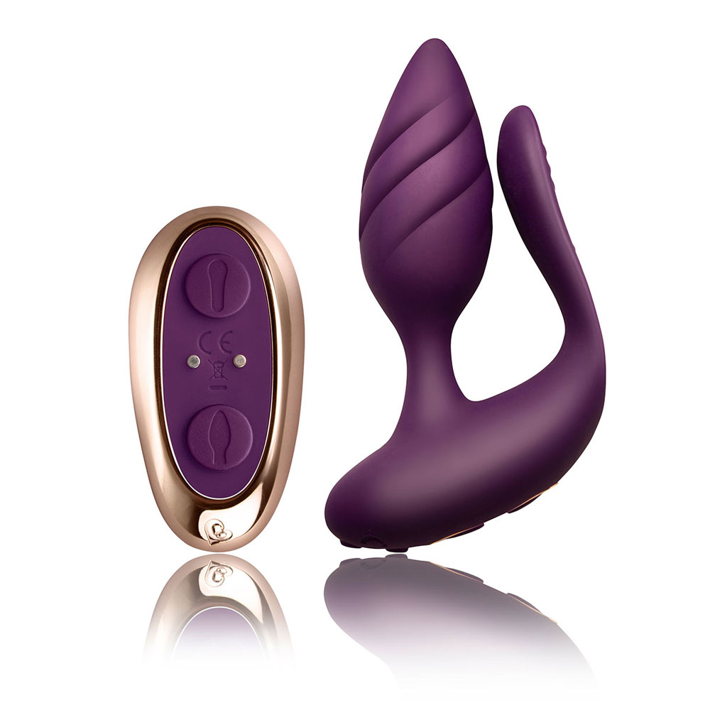 Cocktail - Purple Vibrator Cu Telecomandă Culoare Violet