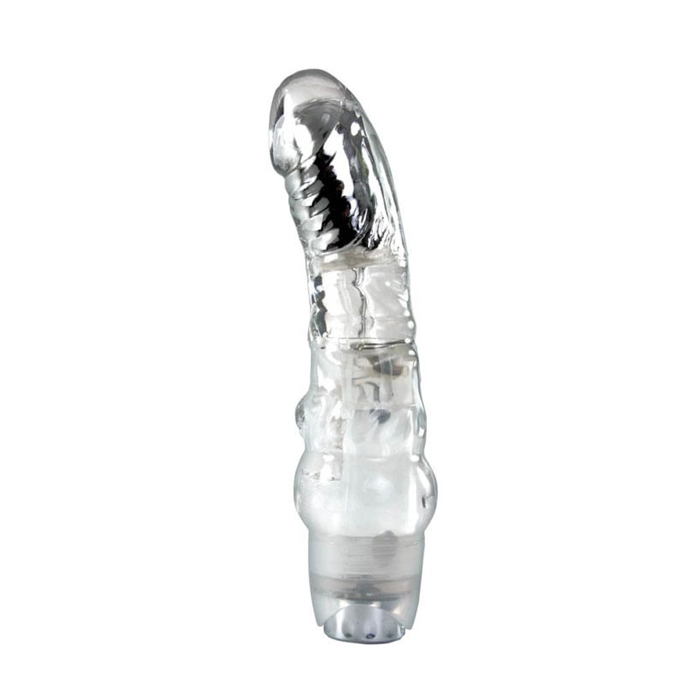 Profil Jelly Rancher 6 inch Vibrating Massager Clear