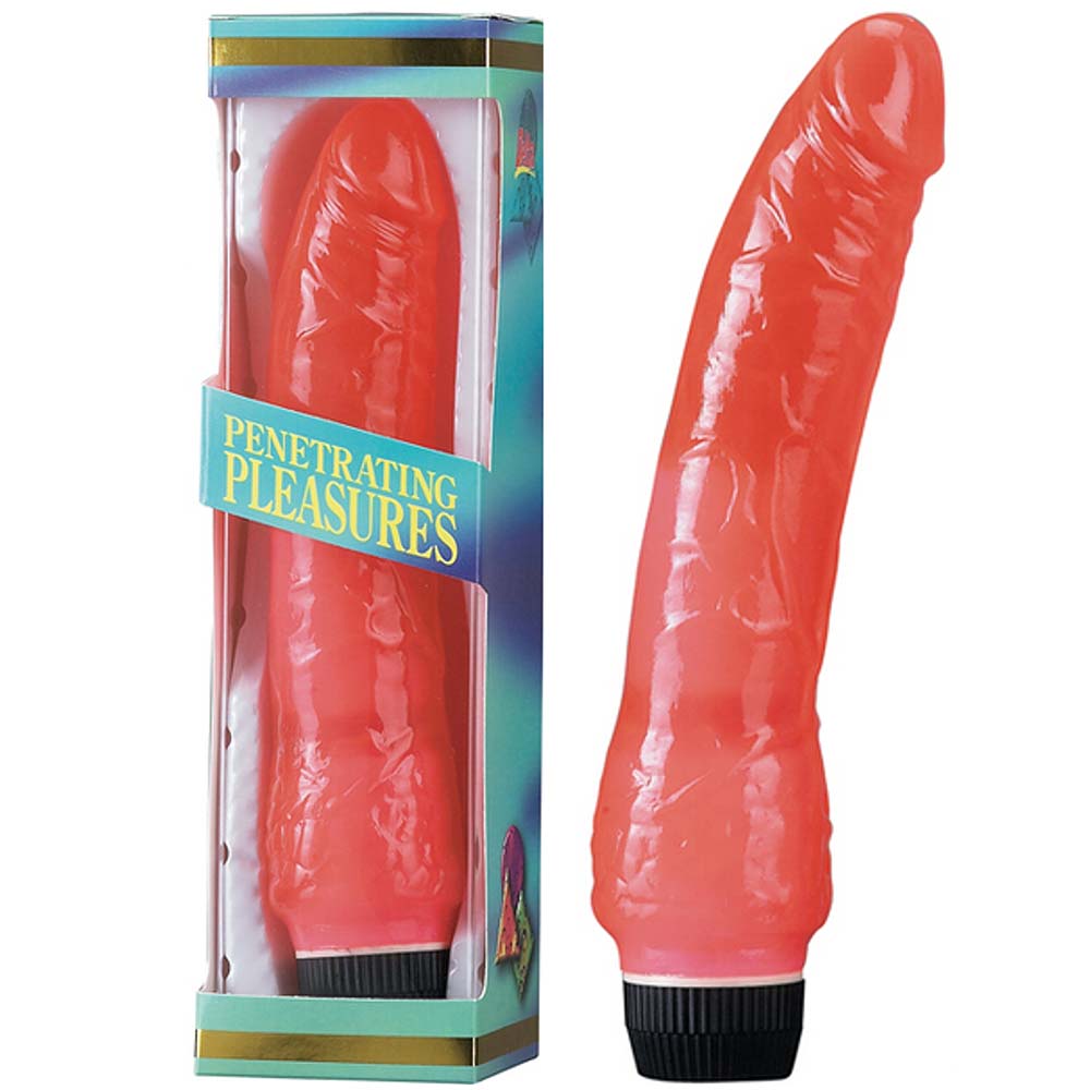 Jelly Vibrator Pink Exemple