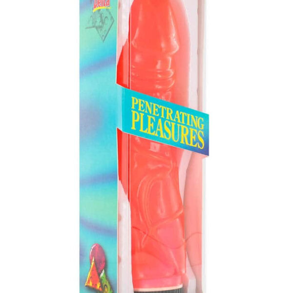 Jelly Vibrator Pink - Vibratoare Realistice